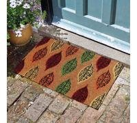 Autumn Leaves Coir Autumn Doormat Fall Décor Welcome Mat 75x45cm Marco Paul Multi 60 x 80cm