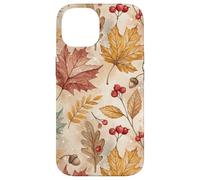 Autumn Leaves Design, Fall Foliage Pattern, Botanical Print Case for iPhone 14