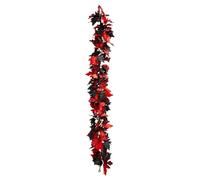 Autumn Leaves Garland - Rustic Maple Leaves Rattan | Creative Autumn Decor for Home | Artificial Autumn Leaves Hanging | Autumn Leaf Garland | Rattan