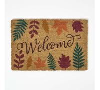 Autumn Leaves Non-Slip Coir Doormat, 40 x 60 cm