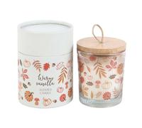 Autumn Leaves Warm Vanilla Candle - Cozy Seasonal Scent for Home, Long-Lasting Fragrance, Relaxing Ambiance, 8 oz