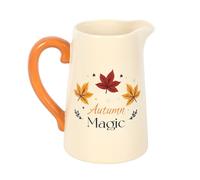 Autumn Magic Ceramic Flower Jug Something Different White One Size