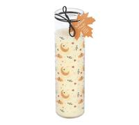 Autumn Magic Pumpkin Spice Tube Candle, Warm Pumpkin Spice Fragrance, 50-Hour Burn Time, Harvest Moon Design, Ideal for Fall Décor and Gifting