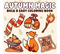 Autumn Magic: Simplistic Maple Blessings Coloring Pages featuring Bold and Easy Outlines and Simple Cute Cozy Seasonal Vibe Designs