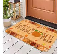 Autumn Maple Leaves Doormat 17x30 Non Slip