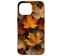 Autumn Maple Leaves Fall in Maine Thanksgiving Aesthetic Case for iPhone 16 Pro Max