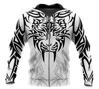 Autumn Mens Hoodie Tattoo Tiger 3D All Over Printed Hoodies And Sweatshirt Unisex Casual Stree Sportswear
