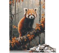 Autumn Mists Guardian Puzzles 500 Pieces Wooden Puzzles for Adults & Teenager Stress Relief Toys 500pcs (52x38cm)