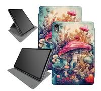 Autumn Mushrooms Case for iPad 10th Gen 10.9 inch 2022 Release (Model Number: A2696 A2757 A2777), 360 Degree Rotating Folding Stand Multiple Viewing Angles Case with Auto Sleep/WAK
