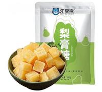 Autumn pear paste candy, traditional handmade candy, refreshing mint candy, healthy fruit candy, nutritious fruit snacks, candied fruits, preserved fruits, candy snacks, leisure snacks (400g)