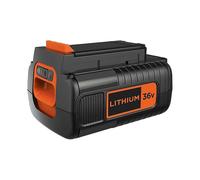 Autumn Promotion,36v 2ah Lithium Battery, Compatible With All Black decker 36v Tools, No Memory Effect, Low Self-discharge, Practical, Compact And Ver