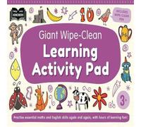 Autumn Publishing 3+ Giant Wipe-Clean Learning Activity Pad Paperback Book Autumn Publishing Multicolor