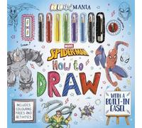 Autumn Publishing Marvel Spider-Man: How to Draw Paperback Book Autumn Publishing Multicolor