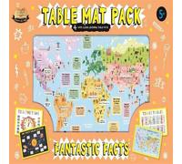 Autumn Publishing Table Mat Pack: Fantastic Facts Wallchart Book Autumn Publishing Multicolor