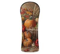 Autumn Pumpkin Golf Club Head Cover, Snag-Resistant | Soft Golf Club Protector for Women Golfers, Stay-put Fit, for your Club