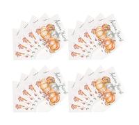 Autumn Pumpkin Towels,Autumn Harvest Pumpkin Towels,Thanksgiving Thicken Pumpkin Guest Paper Napkins 20 Sheets/Bag - Thanksgiving Towels, Thanksgiving Napkins