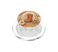 Autumn Rain Boots Cozy Fall Floral Nature Harvest Season PopSockets PopGrip for MagSafe