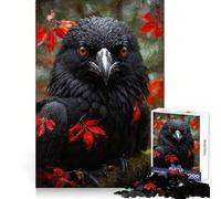 Autumn Raven Jigsaw Puzzle for Adults 1000 Pieces Focus Training Mindful Escape Tight Join Meaningful Gift (50x75cm)
