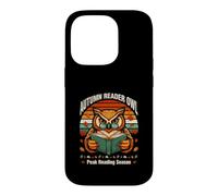 Autumn Reader Owl Peak Reading Season Case for iPhone 14 Pro