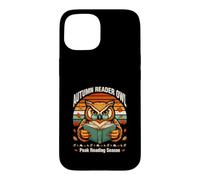 Autumn Reader Owl Peak Reading Season Case for iPhone 15