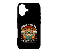 Autumn Reader Owl Peak Reading Season Case for iPhone 17