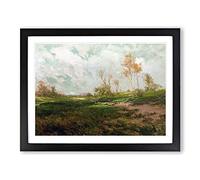 Autumn Shadows By Julian Onderdonk Classic Painting Framed Print | A2 Black Framed Wall Art | Ready to Hang | Classic Landscape Picture | Living Room Bedroom Lounge Office