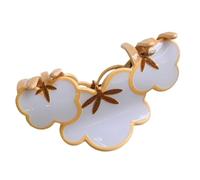 Autumn Squirrel Shape Hair Clip, Cute Cartoon Animal Shape Fall Leaves Hair Jaw Clamp, Colorful Acrylic Claw Clips For Women