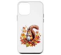 Autumn Squirrel Woodland Pet Fall Leaf Acorns Thanksgiving Case for iPhone 12 mini