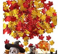 Autumn Table Confetti Autumn Leaves Confetti Autumn Autumn Confetti 15g Maple Leaf Glitter Thanksgiving Party Sets