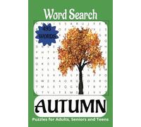 AUTUMN Themed word search book.: Book is 6 X 9 inches,110 pages with 55 Puzzles and 495 words with mostly easy to read print. Each puzzle contains ... vertically, diagonally, forward, or backward.
