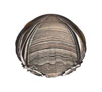 Autumn track Printed Bathing Hats, Dual Layer Reusable Headgear, Large Hair Cover For Daily Skin Care