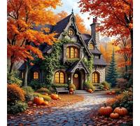 Autumn Villa 1000 Piece Jigsaw Puzzles for Adults and Kids, Impossible Puzzle, Jigsaws 1000 pieces for adults Gifts, Difficult jigsaw puzzles for The Whole Family