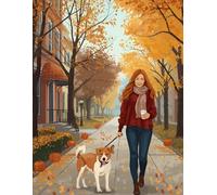 Autumn Walks Notebook: Crisp Fall Days Journel