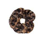 Autumn/Winter Leopard Print Large Hair Scrunchie Versatile Plush Elastic Tie Accessory(Color 03)