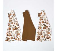 Autumn Woodland Tea Towels Set of Three