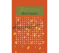 Autumn Word Search Puzzle Book: Fall Fun Brain Games for All Ages: Word Search the Fall Celebrate the Season! (Cozy Fall Puzzles)