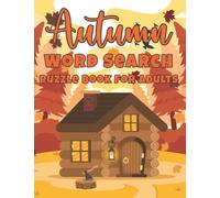 Autumn Word Search Puzzle Book For Adults: Autumn Word Search Book for Adults & Seniors | Word Find Puzzles Activity Book with Answers | Autumn Gift for Men and Women