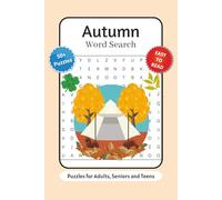 Autumn Word Search Puzzle Book: Word Searches with Easy to Read Print about Autumn Themed, Cozy Fall, Relaxing Fall Themed and More | 6x9 inches, 110 ... … Gift for Vacations, Holidays and Relaxation