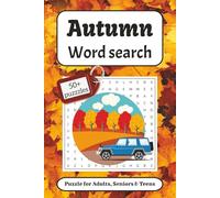 Autumn Word Search Puzzle Book: Word searches with Easy to Read Print about Fall, Leaves, Nature, and More |6x9 inches, 110 pages | 50+ Puzzles …|Part ... Friends (Season Series Puzzle Word Search)
