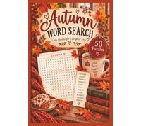Autumn Wordsearch: This cosy Autumn Wordsearch comes in a handy size for handbags and travel, measures 6 x 9 inches. Treat yourself or a friend to hours of cosy fun.