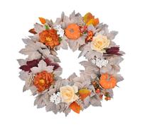 Autumn Wreath 18 Inch Pumpkin Fall Wreath
