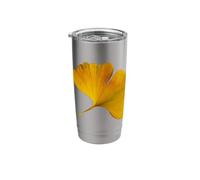Autumnal Ginkgo Leaf Stainless Steel Insulated Tumbler