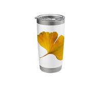 Autumnal Ginkgo Leaf Stainless Steel Insulated Tumbler
