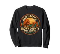 Autumn's Brown County Shirt Fall Colors Scenic Landscape Sweatshirt