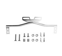 AUUxhEVcz Motorcycle Fog Light Bracket - Auxiliary Light Mount for Handlebar, Compatible with 7/8" to 1" Bars(Chrome)