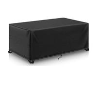 AUUZPI Patio Covers for Outdoor Furniture 250x80x80cm/LxWxH Heavy Duty Garden Furniture Cover,Anti-UV,Windproof Garden Table Covers Waterproof for Outside Garden Furniture