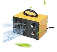 Auveach Ozone Generator 32,000 mg/h Household Industrial Portable Air Filter Purifier Ozonizer with Timer for Offices Garage Farm (Yellow)