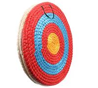 AUVIM Archery Targets for Backyard Hand-Made Straw Archery Target for Recurve Bow Compound Bow or Longbow 20 Inches Traditional Bow Arrow Target for Kids Youth Adult Archery Hunting Practice