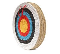 AUVIM Archery Targets for Backyard Hand-Made Straw Archery Target for Recurve Bow Compound Bow or Longbow 20 Inches Traditional Bow Arrow Target for Kids Youth Adult Archery Hunting Practice