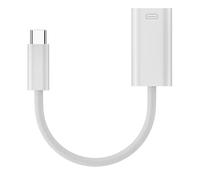 AuviPal 3-in-1 USB C to Lightning Adapter, Support (Charging + Data + Audio), USB C Male to Lightning Female Converter for iPhone 16 15 Series, iPad, MacBook and More